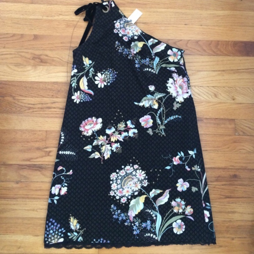 Anthro one shoulder Ashbury dress NWT - Picture 5 of 6